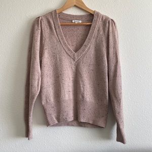 Madewell Donegal Westgate V-Neck Sweater in size Medium
